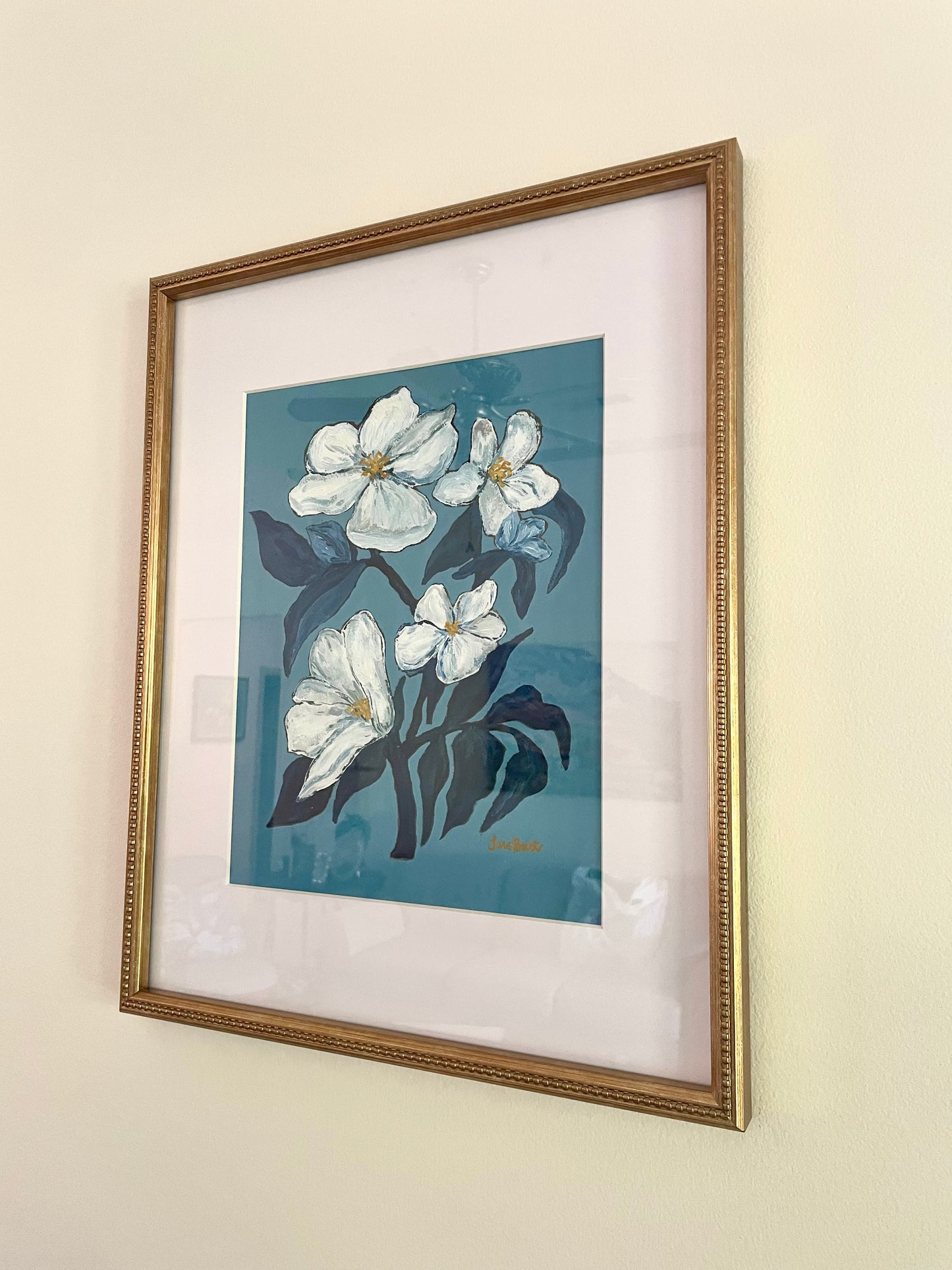 Bleu Blossoms No. 6