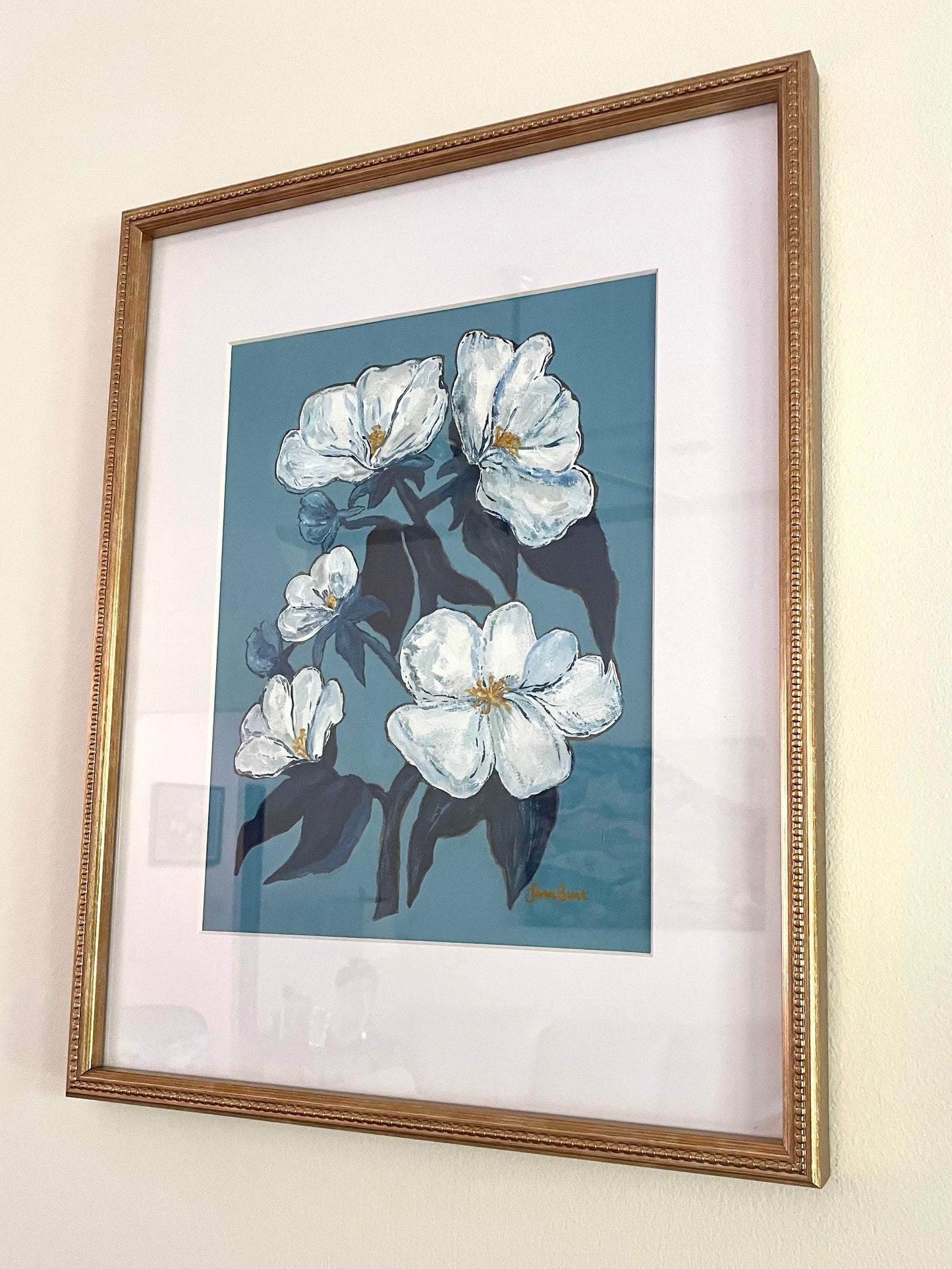 Bleu Blossoms No. 7