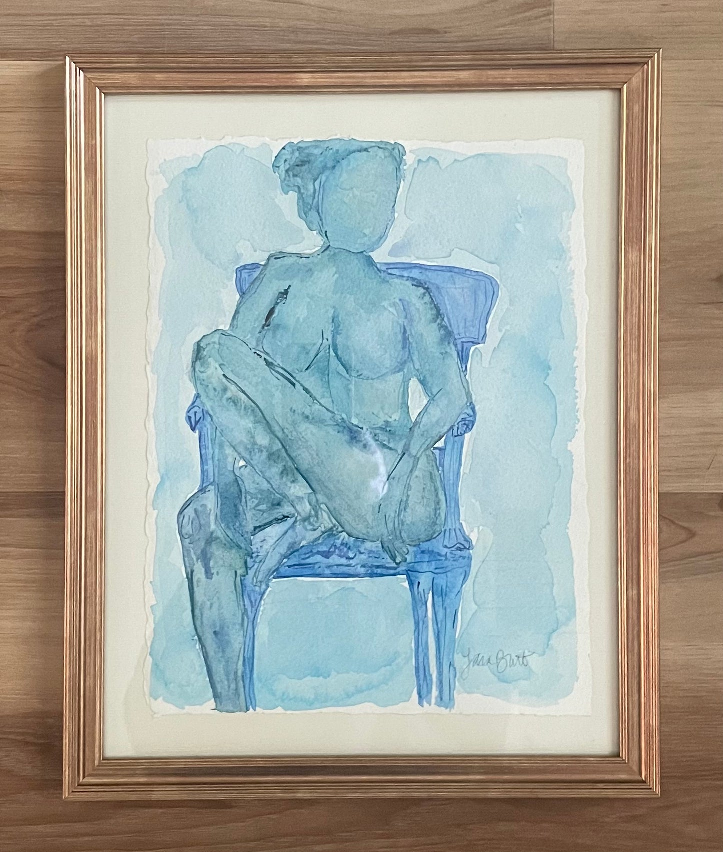 Turquoise Figure no. 2