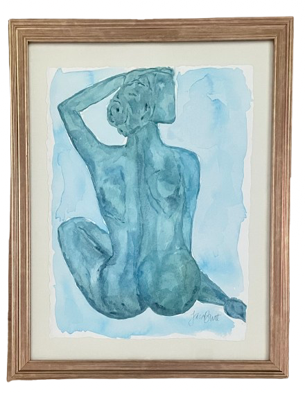 Turquoise Figure no. 1