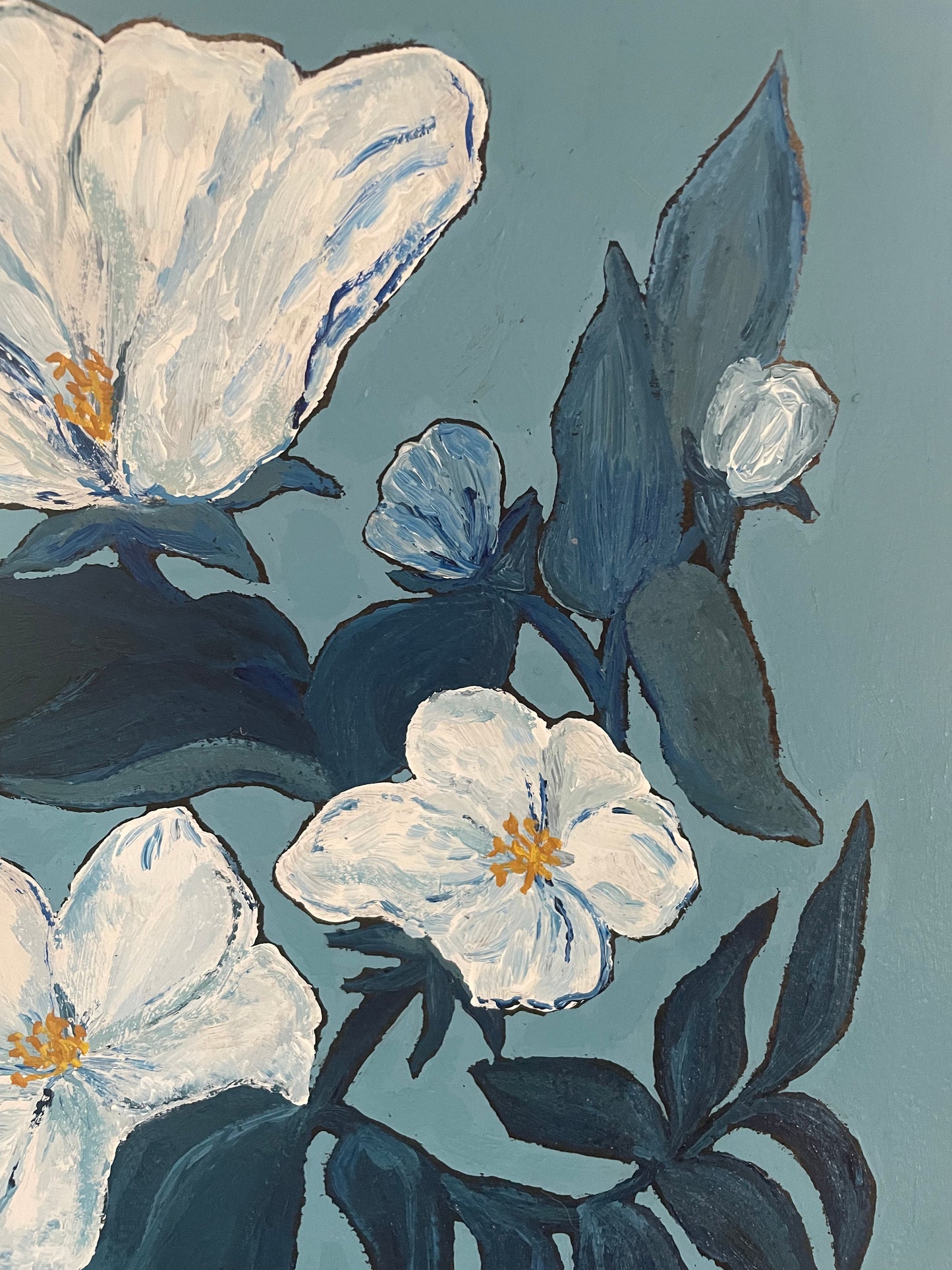 Bleu Blossoms No. 4